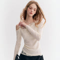 Lune One-Shoulder Knit Top