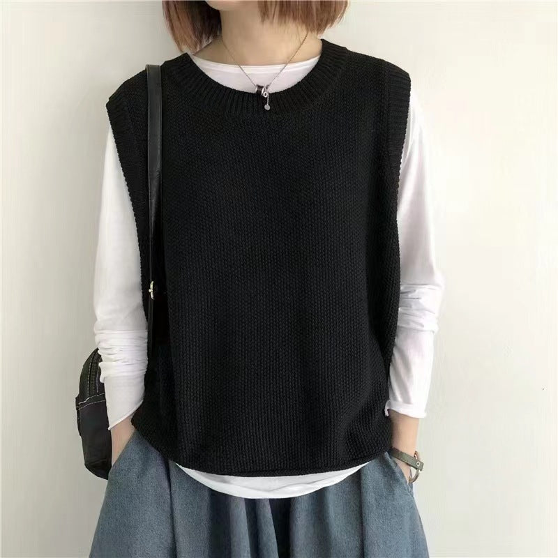 Colorblock Knit Top – Effortless Urban Comfort