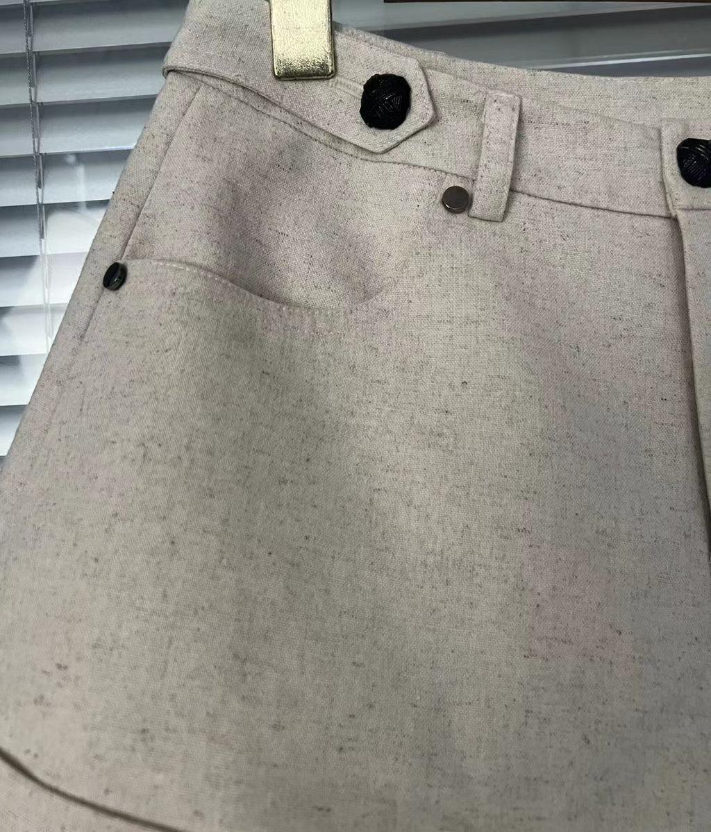 Boho Puff Sleeve Blouse and Bottoms  – Soft Vintage Statement