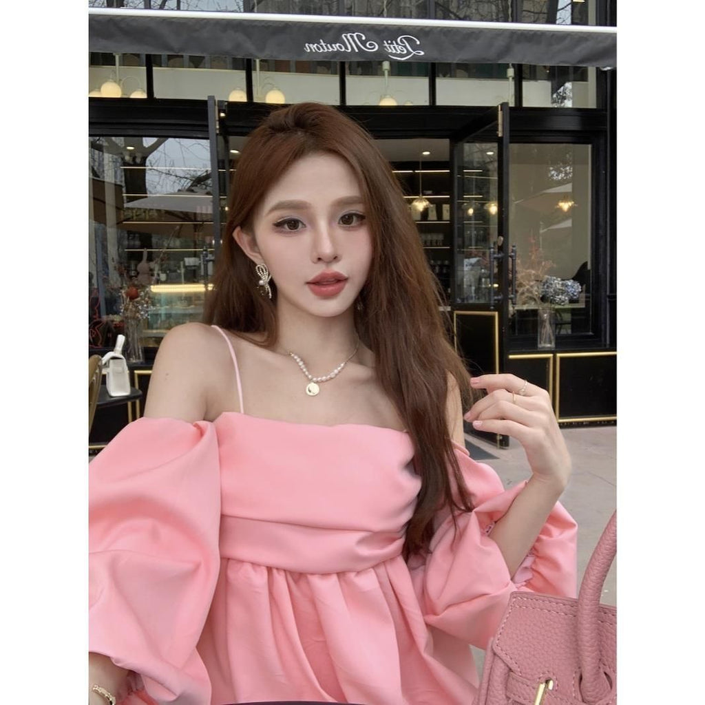 Romantic Puff Sleeve Top – Vintage Feminine Charm