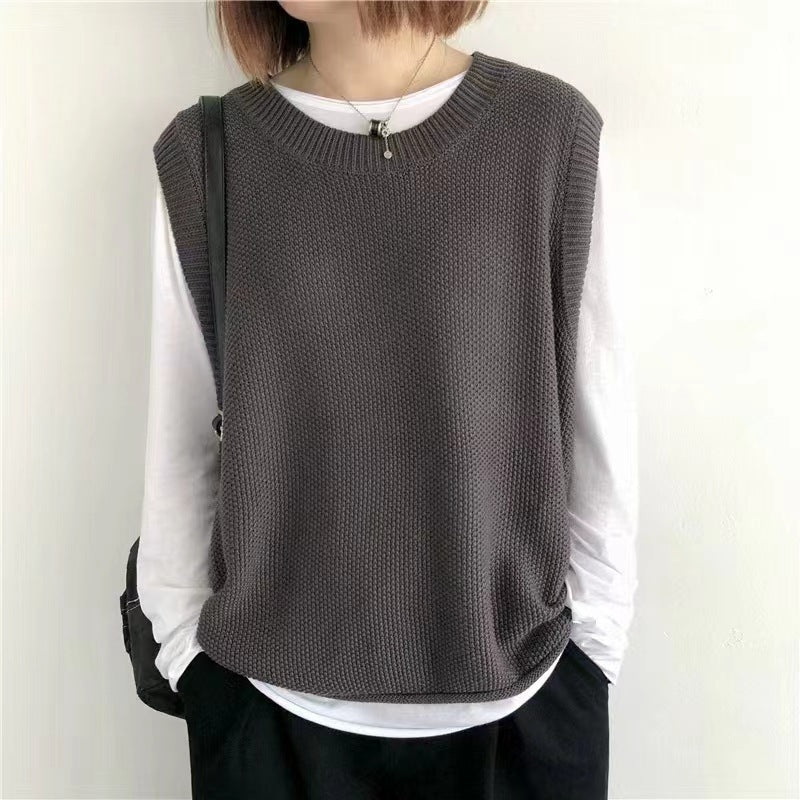 Colorblock Knit Top – Effortless Urban Comfort