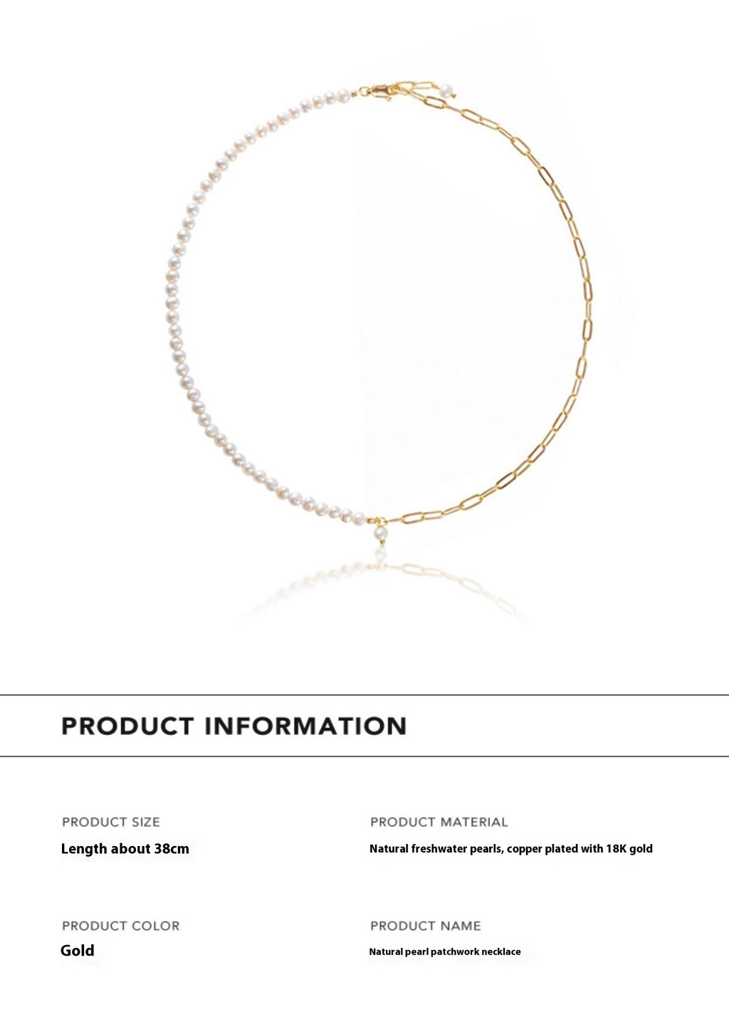 High-Grade Freshwater Pearl Necklace – Timeless Minimal Luxury