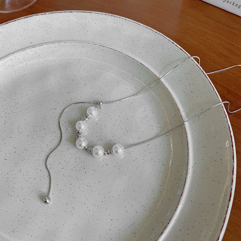 Lumière Pearl Drop Necklace